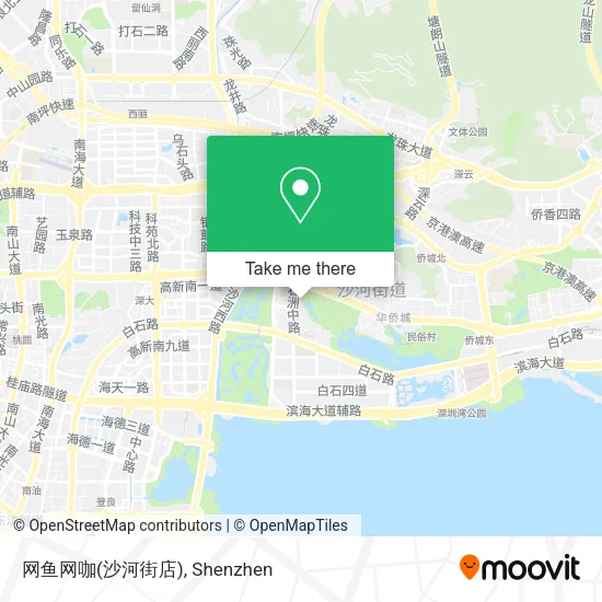 网鱼网咖(沙河街店) map