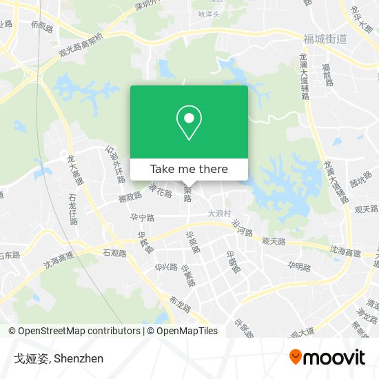 戈娅姿 map