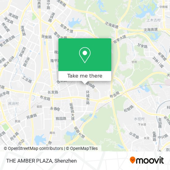 THE AMBER PLAZA map