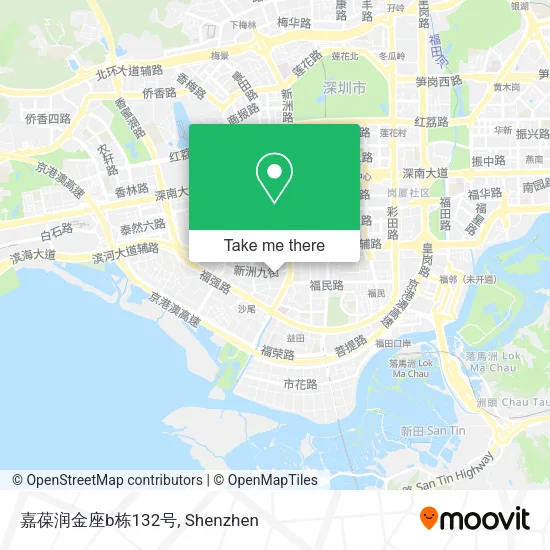 嘉葆润金座b栋132号 map