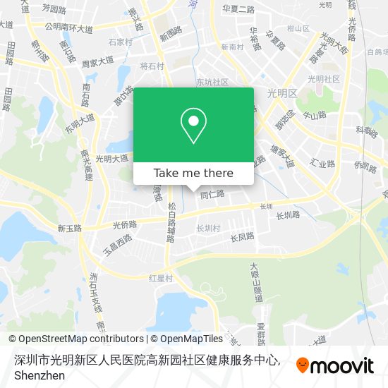 深圳市光明新区人民医院高新园社区健康服务中心 map