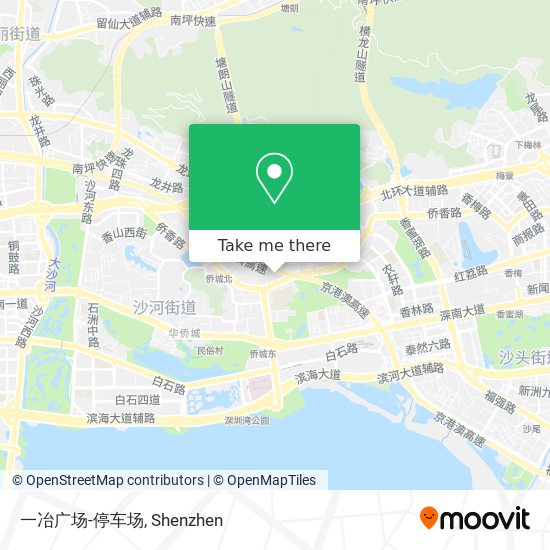 一冶广场-停车场 map