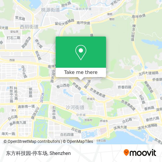 东方科技园-停车场 map
