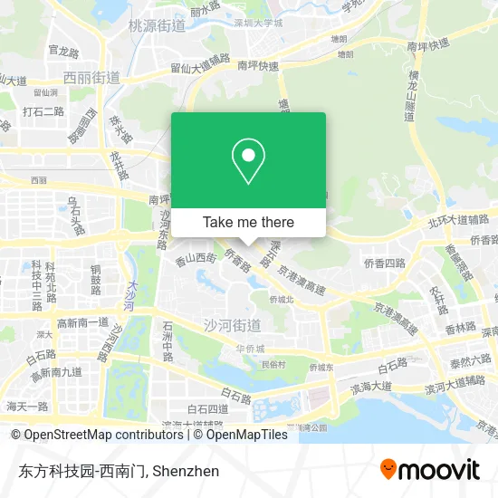 东方科技园-西南门 map