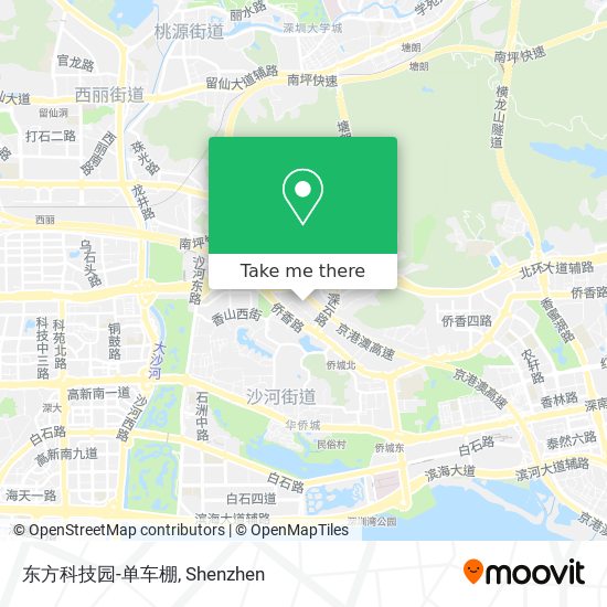 东方科技园-单车棚 map