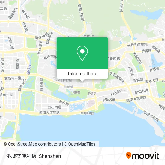 侨城荟便利店 map