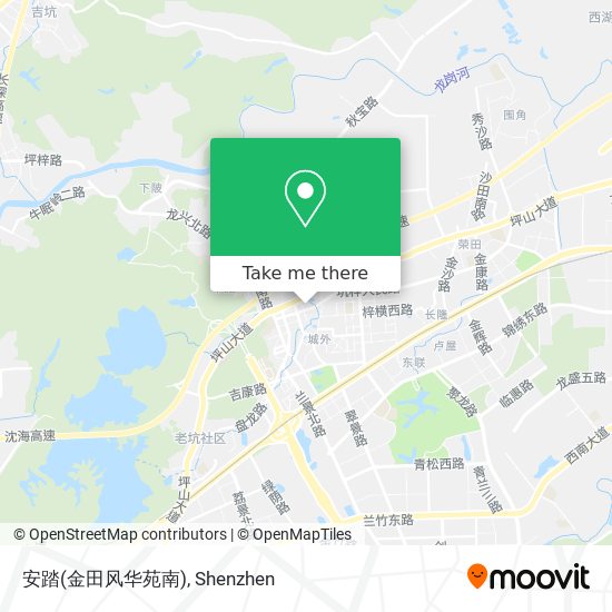 安踏(金田风华苑南) map