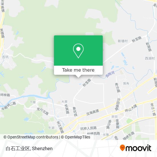 白石工业区 map