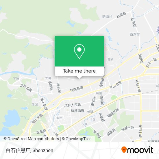 白石伯恩厂 map
