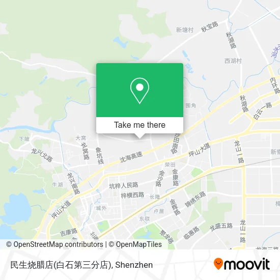 民生烧腊店(白石第三分店) map