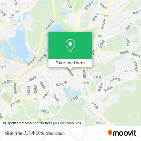 缘来花嫁花艺生活馆 map