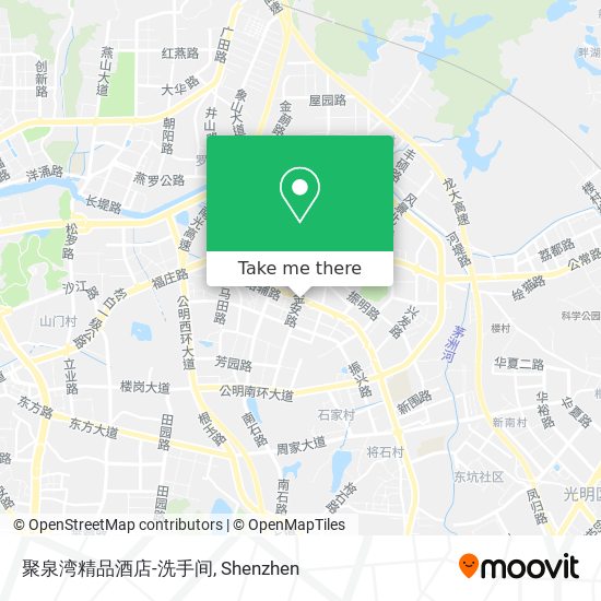 聚泉湾精品酒店-洗手间 map