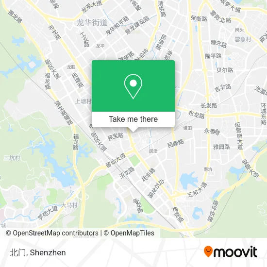 北门 map