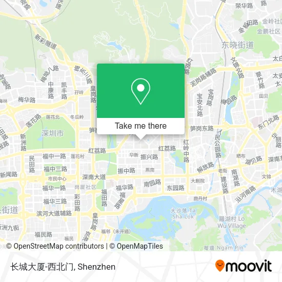 长城大厦-西北门 map