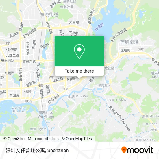 深圳安仔普通公寓 map
