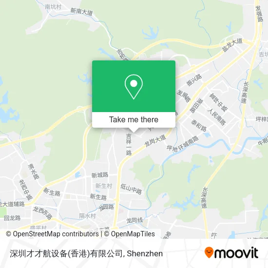 深圳才才航设备(香港)有限公司 map