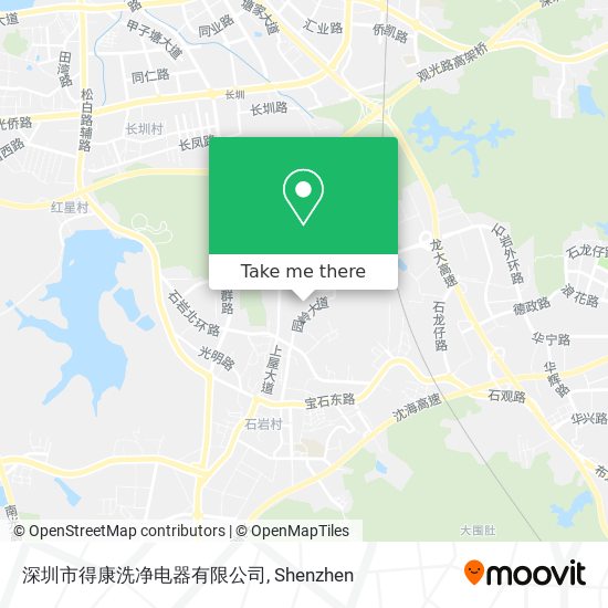 深圳市得康洗净电器有限公司 map