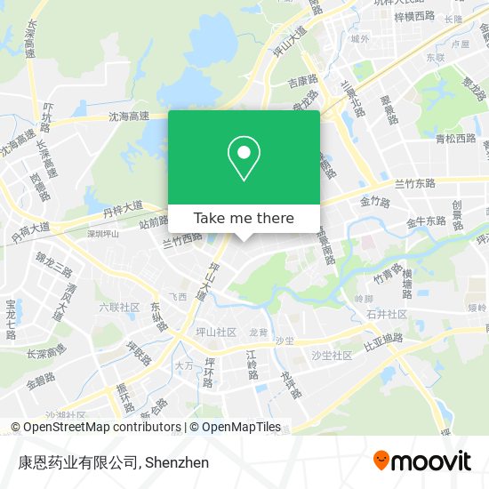 康恩药业有限公司 map