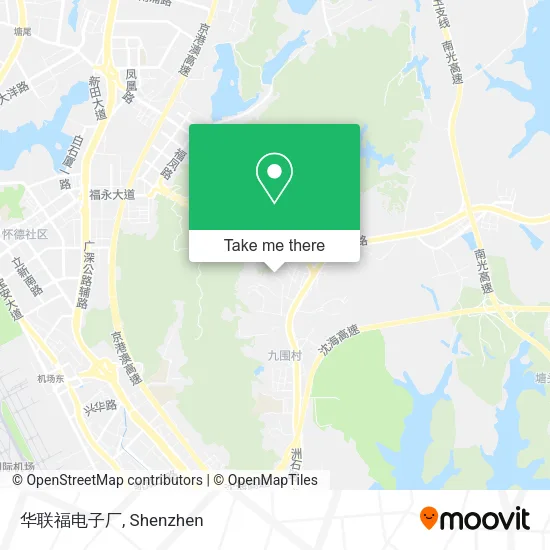 华联福电子厂 map