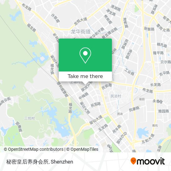 秘密皇后养身会所 map