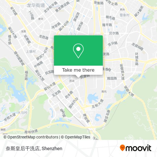 奈斯皇后干洗店 map