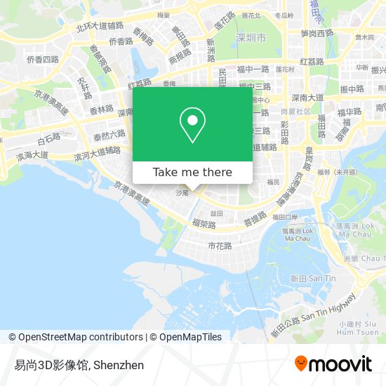 易尚3D影像馆 map