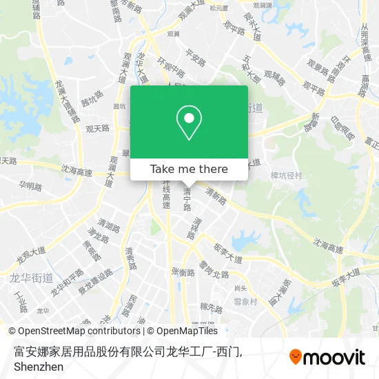 富安娜家居用品股份有限公司龙华工厂-西门 map