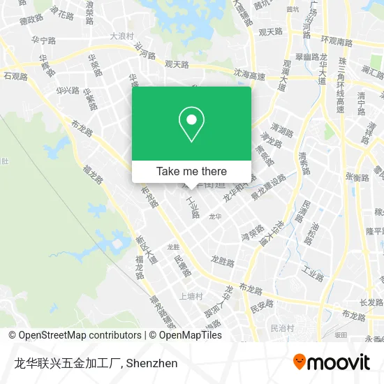龙华联兴五金加工厂 map