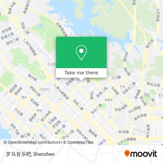 罗马音乐吧 map