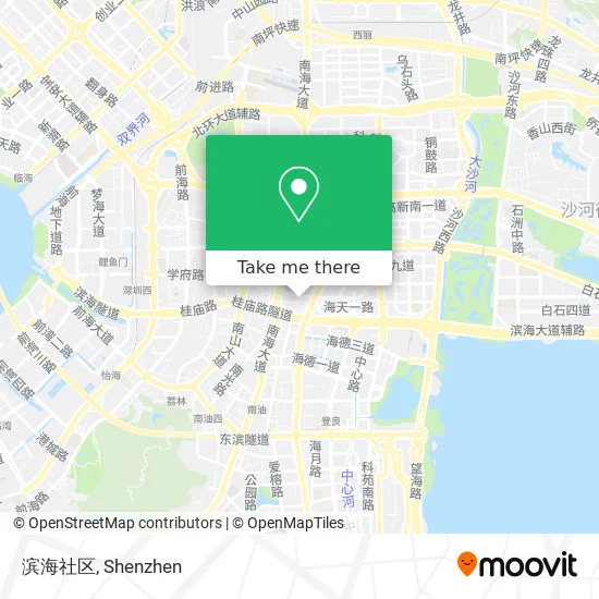滨海社区 map