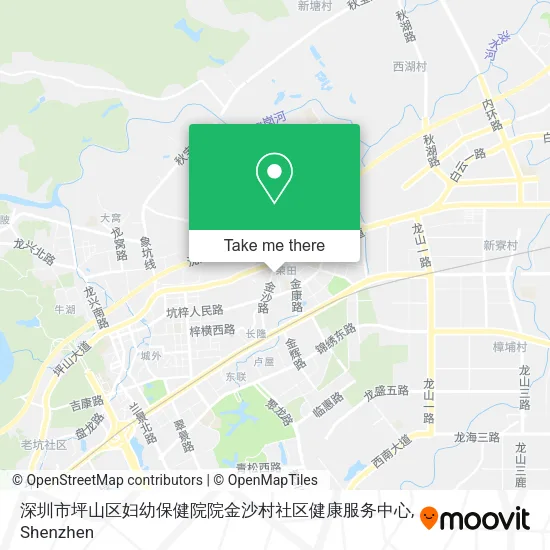 深圳市坪山区妇幼保健院院金沙村社区健康服务中心 map