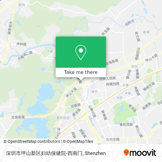 深圳市坪山新区妇幼保健院-西南门 map