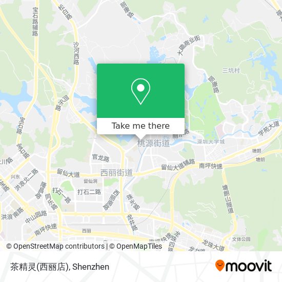 茶精灵(西丽店) map