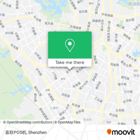 嘉联POS机 map
