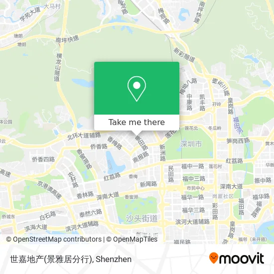 世嘉地产(景雅居分行) map