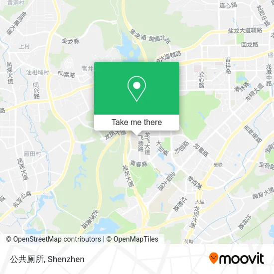 公共厕所 map