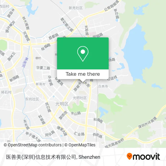 医善美(深圳)信息技术有限公司 map
