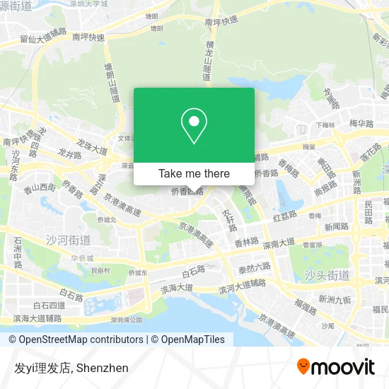 发yi理发店 map