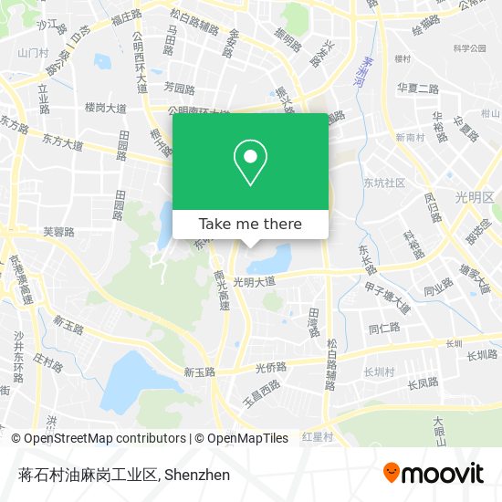 蒋石村油麻岗工业区 map