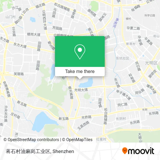 蒋石村油麻岗工业区 map