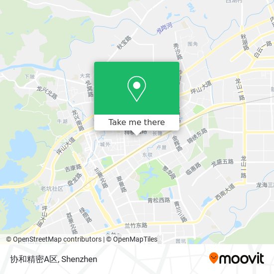 协和精密A区 map