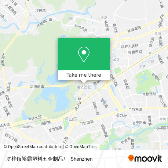 坑梓镇裕霸塑料五金制品厂 map