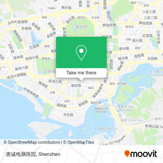 惠诚电脑医院 map