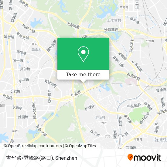 吉华路/秀峰路(路口) map