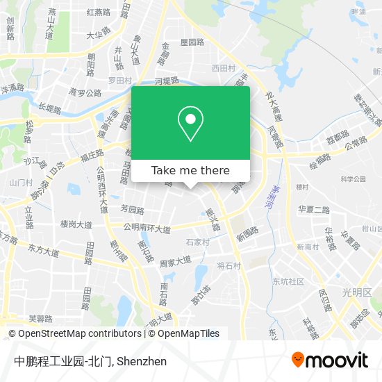 中鹏程工业园-北门 map