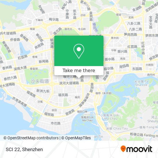 SCI 22 map