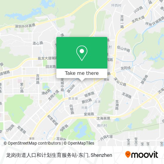 龙岗街道人口和计划生育服务站-东门 map