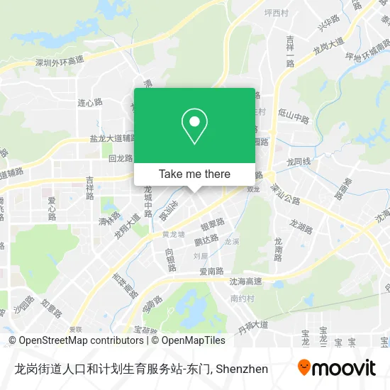 龙岗街道人口和计划生育服务站-东门 map