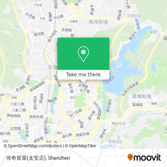 传奇冒菜(太安店) map