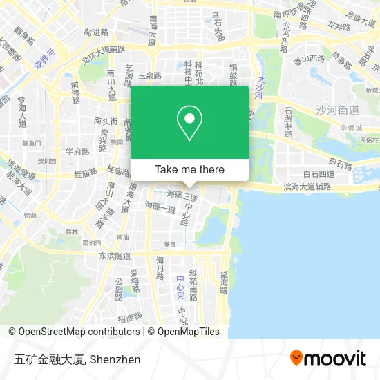 五矿金融大厦 map